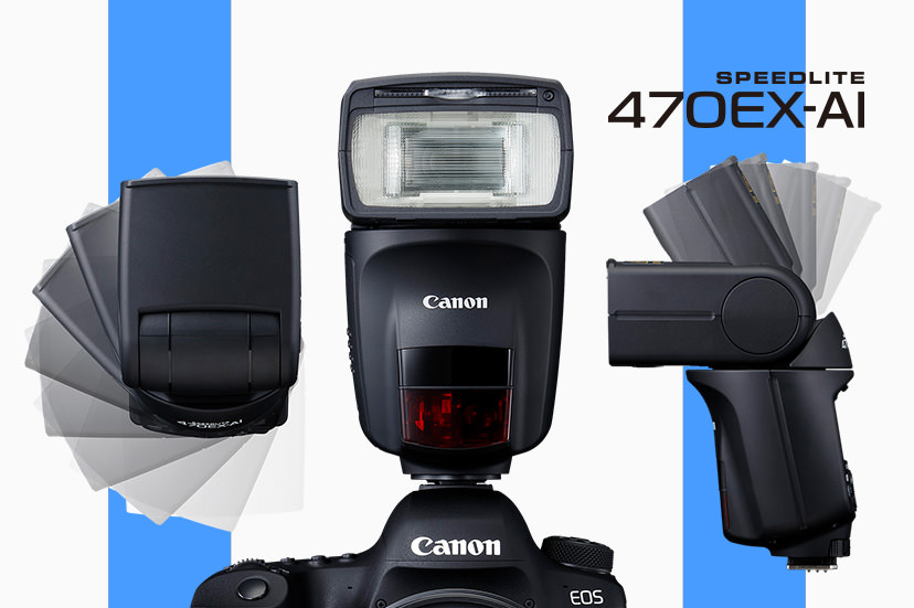 Canon ra mắt Speedlite 470EX-AI: Đèn Speedlite đầu tiên trên thế giới có công nghệ AI Bounce