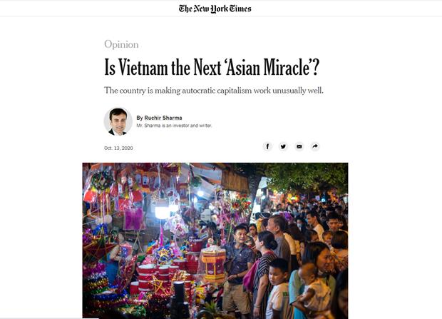 Tờ New York Times: “Phép màu” mới của châu Á mang tên Việt Nam