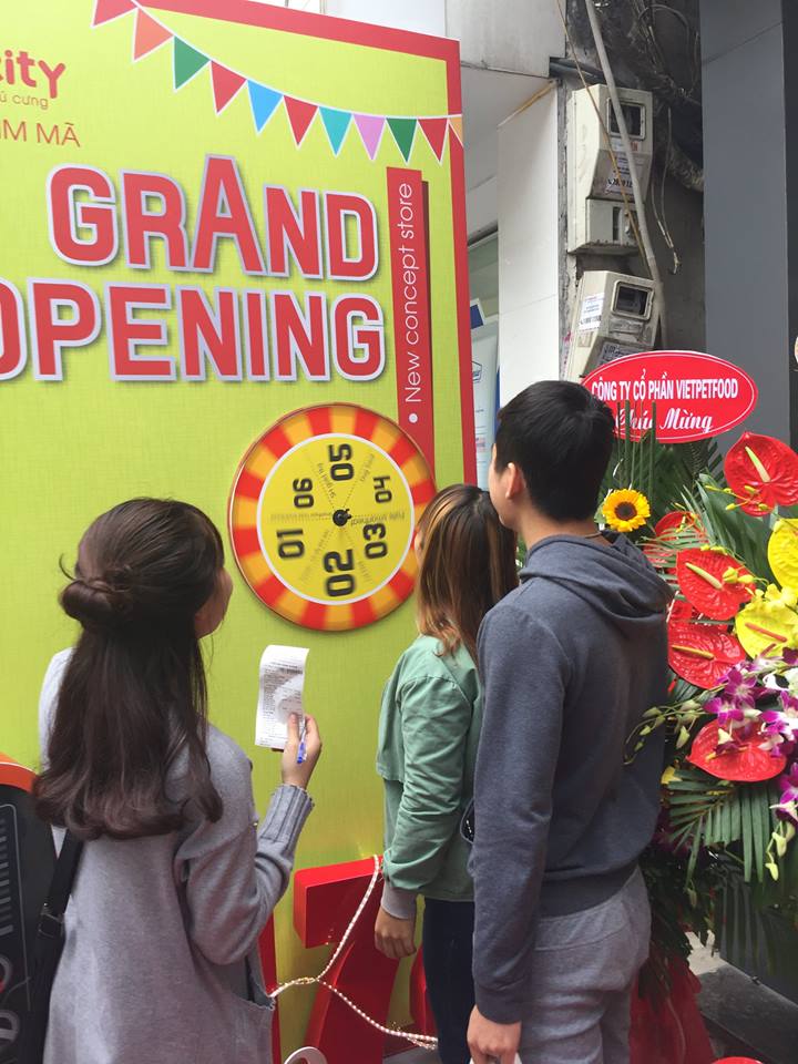 Grand Opening Petcity Kim Mã - Thiên đường cho thú cưng