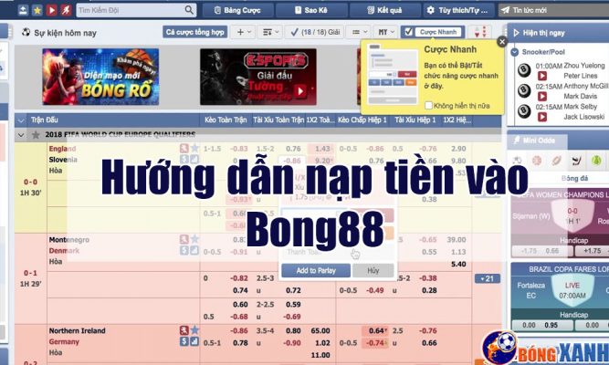 Review bong88 - Website cá cược trực tuyến số 1 Đông Nam Á