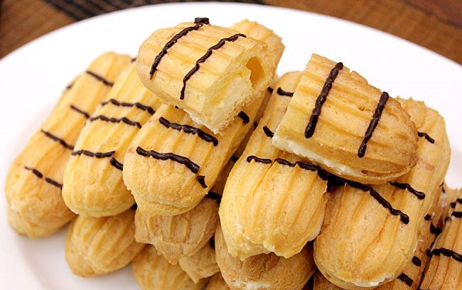 Top 6 Cách làm Bánh xu kem béo thơm, hấp dẫn nhất